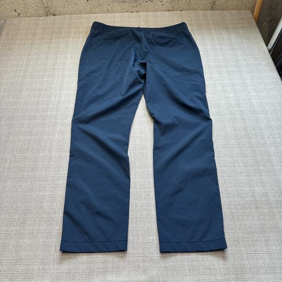 Bonobos Golf Pants Men 35x30 Tailored Blue Performance Chino Lightweight Comfort - Picture 8 of 9